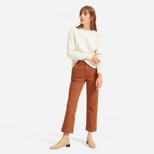 Everlane - The Straight-Leg Crop - 4 Short - Cider